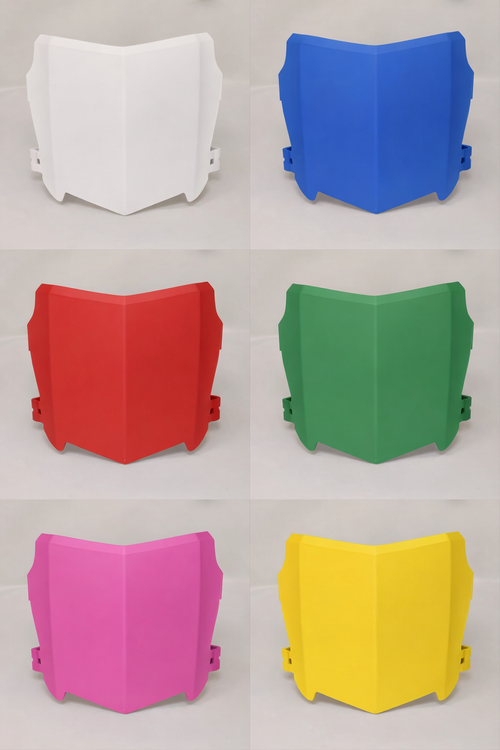 3D printed Moto Cutz plate